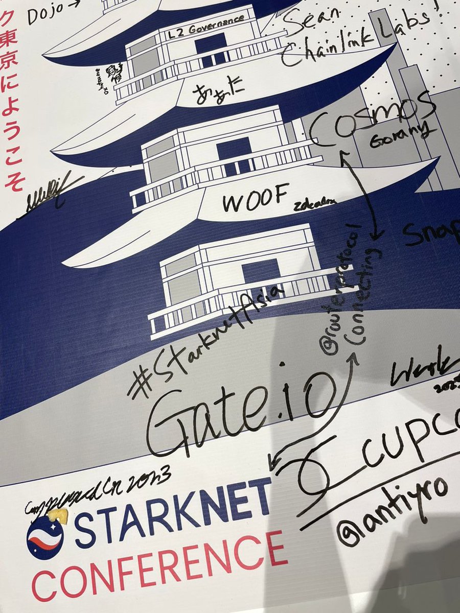 routerprotocol's tweet photo. The Router Team was at #STARKTokyo 2023, powered by @Starknet_Asia_ !
We had the opportunity to engage in thoughtful discussions with a few big brains from the StarkNet/ZK Ecosystem!
Spot Router in the first picture ๐ https://t.co/G36U0MPLhE