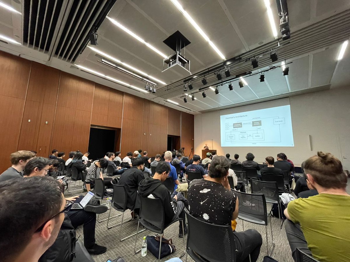 routerprotocol's tweet photo. The Router Team was at #STARKTokyo 2023, powered by @Starknet_Asia_ !
We had the opportunity to engage in thoughtful discussions with a few big brains from the StarkNet/ZK Ecosystem!
Spot Router in the first picture ๐ https://t.co/G36U0MPLhE