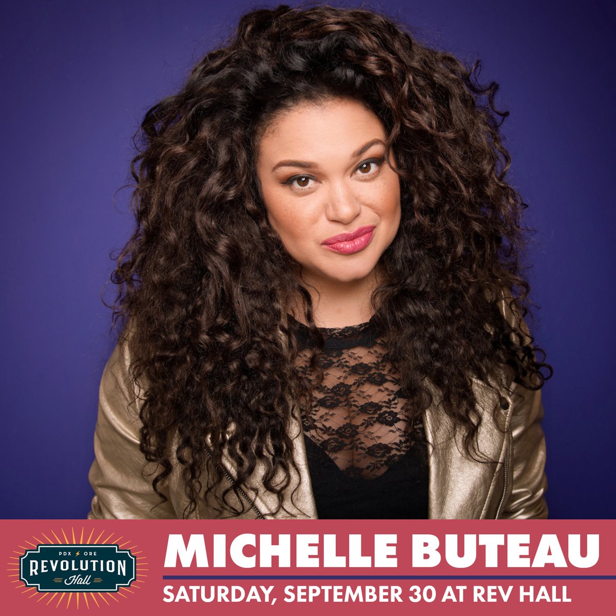 Revolution Hall (@revhallpdx) on Twitter photo ON SALE NOW: <a href="/MichelleButeau/">Miss Michelle Buteau</a> plays <a href="/RevHallpdx/">Revolution Hall</a> on September 30th! Netflix series creator/writer/star (‘Survival Of The Thickest’) and Critics’ Choice Award-winning comic Michelle Buteau shares new stand-up at Rev Hall! Tickets are on sale now.
TICKETS 🎟️ bit.ly/Buteau2023 ON SALE NOW: <a href="/MichelleButeau/">Miss Michelle Buteau</a> plays <a href="/RevHallpdx/">Revolution Hall</a> on September 30th! Netflix series creator/writer/star (‘Survival Of The Thickest’) and Critics’ Choice Award-winning comic Michelle Buteau shares new stand-up at Rev Hall! Tickets are on sale now.
TICKETS 🎟️ bit.ly/Buteau2023