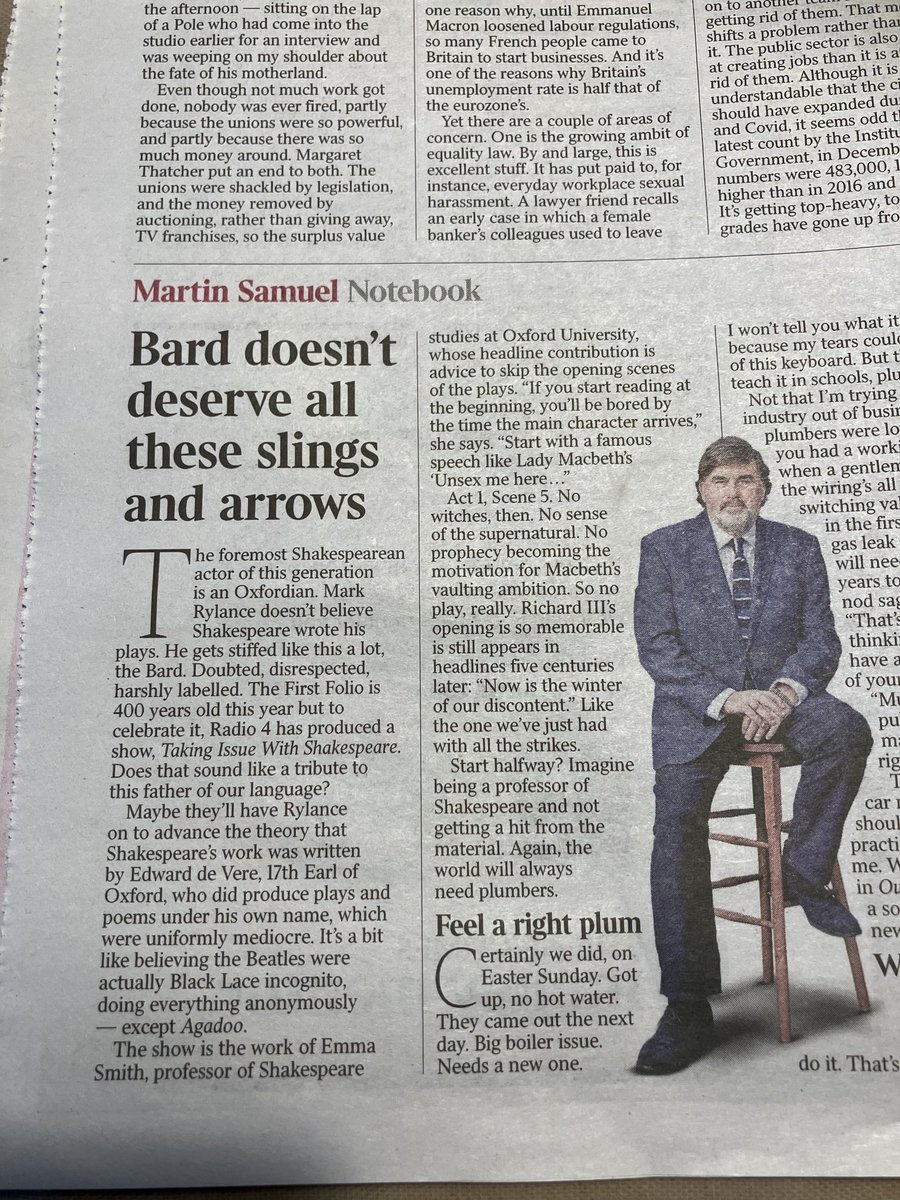 I bloody love this man .