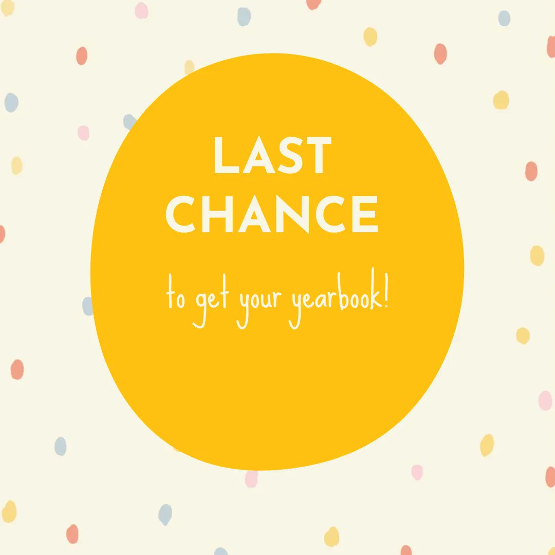 Freedom_MS_SCPS's tweet image. Last chance to order your FMS yearbook! All orders must be placed by April 15. If you are interested in ordering a yearbook, use this link to so do: buff.ly/41ra08t