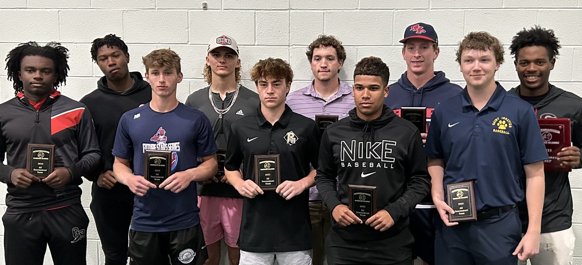 Saint Ignatius Baseball (@sihsbaseball1) on Twitter photo Congratulations to 2023 RHP Liam Baker who was named to the <a href="/HartsvilleSBC/">Southeastern Baseball Classic</a> All-Tournament Team after his sensational GM1 pitching performance!
5.0IP, 2H, 0R, 9K
#GoCats | #TogetherForever Congratulations to 2023 RHP Liam Baker who was named to the <a href="/HartsvilleSBC/">Southeastern Baseball Classic</a> All-Tournament Team after his sensational GM1 pitching performance!
5.0IP, 2H, 0R, 9K
#GoCats | #TogetherForever