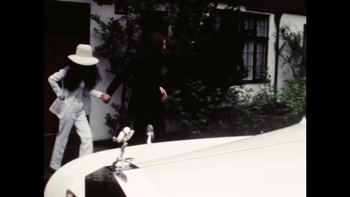 johnlennon's tweet photo. THE BALLAD OF JOHN AND YOKO.
It’s just the story of us getting married, going to Paris, going to Amsterdam, all that. It was very romantic. 
Gibraltar was like a little sunny dream. I couldn’t find a white suit – I had sort-of off-white corduroy trousers and a white jacket. Yoko had all white on. 
I wrote that in Paris on our honeymoon. It’s a piece of journalism. It’s a folk song. That’s why I called it ‘The Ballad Of...’ 
Recorded by @JohnLennon & @PaulMcCartney #onthisday 14 April 1969 at @AbbeyRoad Studios.

@GeorgeHarrison @ringostarrmusic @thebeatles