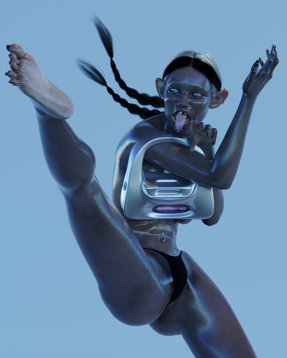 dressxcom's tweet photo. Introducing @r3n3gades_, our new brand challenging traditional norms in the fashion and tech industries 👾

Based between Paris and LA, even @r3n3gades_ brand name embodies the designers’ rebellious nature and vision towards the future of fashion. Established by female founders @Vanilleverloes @AmalieGassmann @ItsNikitaDesai, femininity is a key aspect of the brand’s work, aiming to bring more women into the space and empower them to take charge. ‘Genesis’, the brand’s debut collection for DRESSX, is centered around femininity and sensuality. @r3n3gades_  created pieces to empower the female body and celebrate its curves through sensual and sexy designs. Creators used unconventional materials and experimented with sculptural elements to create unique pieces that stand out. The collection is both nostalgic of the 2000 web2 era, and supportive of the second wave of tech and the new wave of web3.

Explore @r3n3gades_ drop now available for editorial photo dressing on https://t.co/x5UFV6rrJX and a free AR try-on on the DRESSX app.

Tap to see more: https://t.co/nW1qUy0dRS

3D artist: @pas2keur 

#dressx #dressxcom #digitalfashion #futureoffashion #r3 #metaverse #metaversegeneration