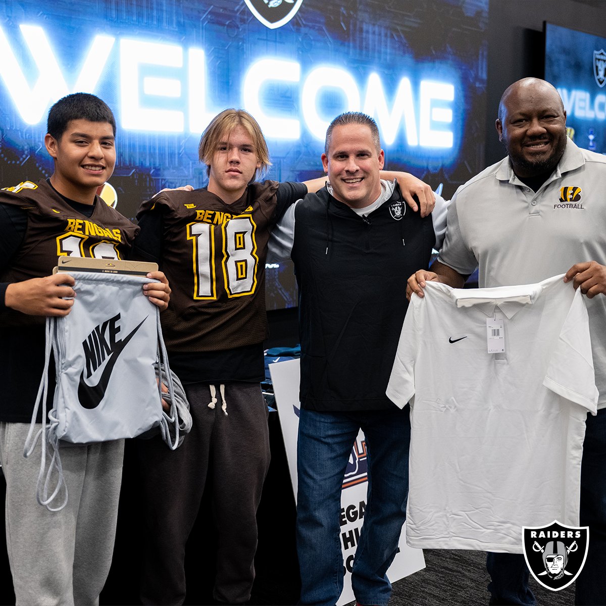 Las Vegas Raiders on Twitter "Recognizing the future of the game 🏈