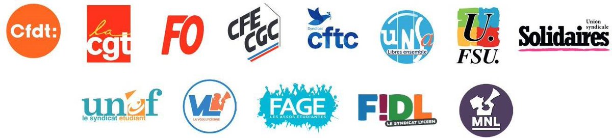 #ReformeDesRetraites  
L'intersyndicale, attachée à un dialogue social de qualité, décide d’ici le 1er mai, de ne pas accepter de réunions avec l’exécutif.