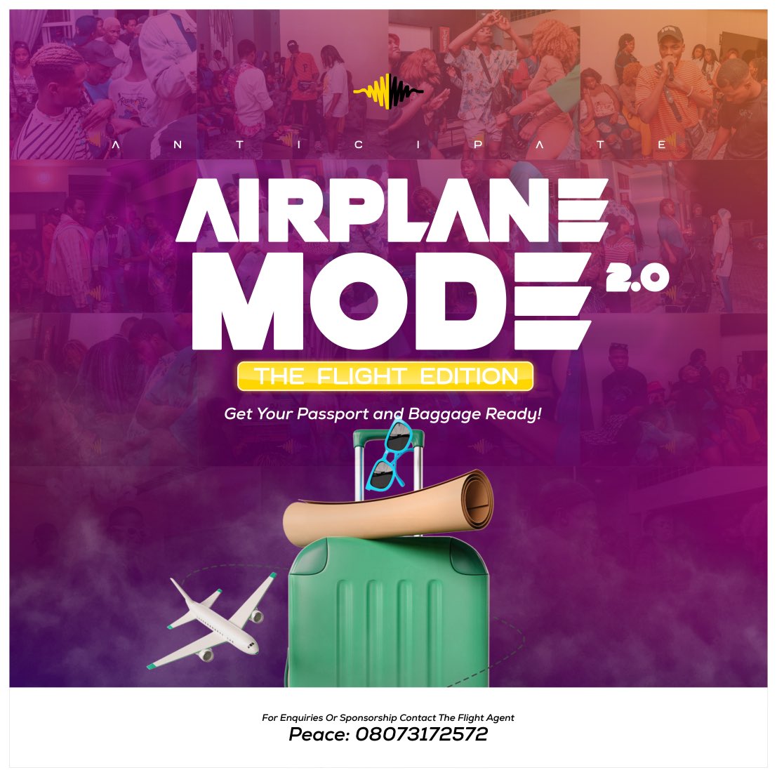 wavyvrse's tweet photo. “Over Over...
Pilot Wavy, get an airplane ready at the Hangar for another takeoff as soon as possible. No stopover. No delay.”
Anticipate AIRPLANE MODE 2.0 — THE FLIGHT EDITION🛩. Get your visa and baggage ready🧳.
#airplanemode #housparty #wavyng https://t.co/C18maw5WGn