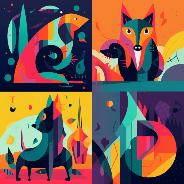 LeQuackOd's tweet image. Cubist Jungle

#abstractart #abstractanimals #modernism  #cubism #minimalism #artcollage #animalart #contemporaryart #abstractexpressionism #artdaily #artcommunity #artlovers #abstractaddict #abstract_buff #abstractexpression #abstracts #abstractartwork #digitalart #midjourney