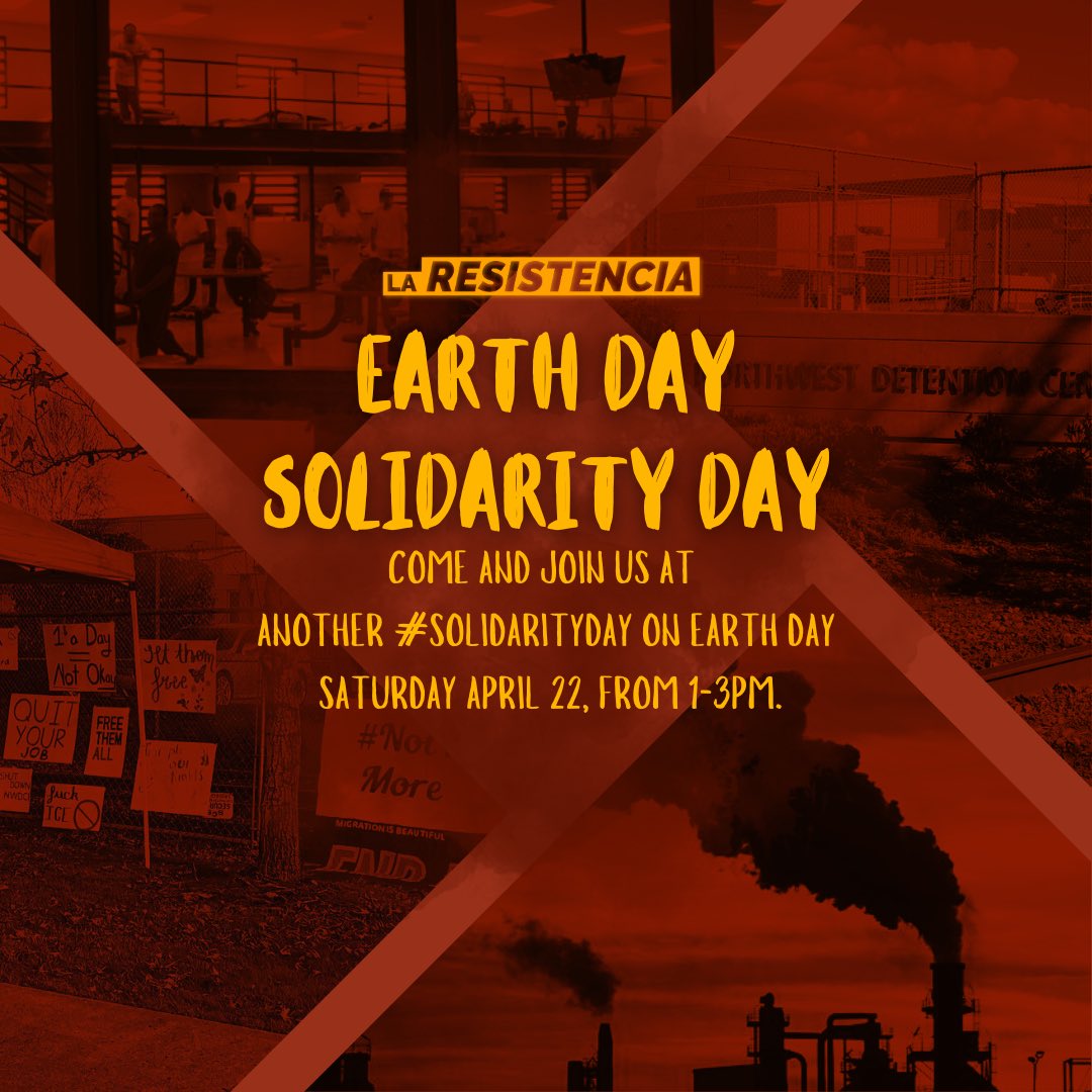 In the undenied climate crisis we all are facing, we must not forget that people detained by ICE are not only facing inhumane detention conditions at NWDC, they also face pollution and fires while located at the Port of Tacoma.