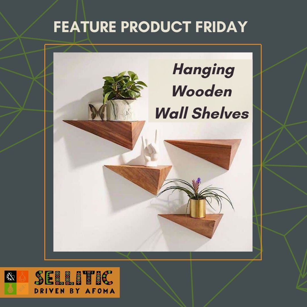 afomamarket's tweet photo. Check out our Hanging Wooden Wall Shelves the perfect combination of practical, abstract, and stylish! Check them out at https://t.co/Tu9tzToXPz today.
#SELLITIC #Handmade #Madeinnigeria #sustainable #creative #smallbusiness #featurefriday https://t.co/niWr0dB2hj