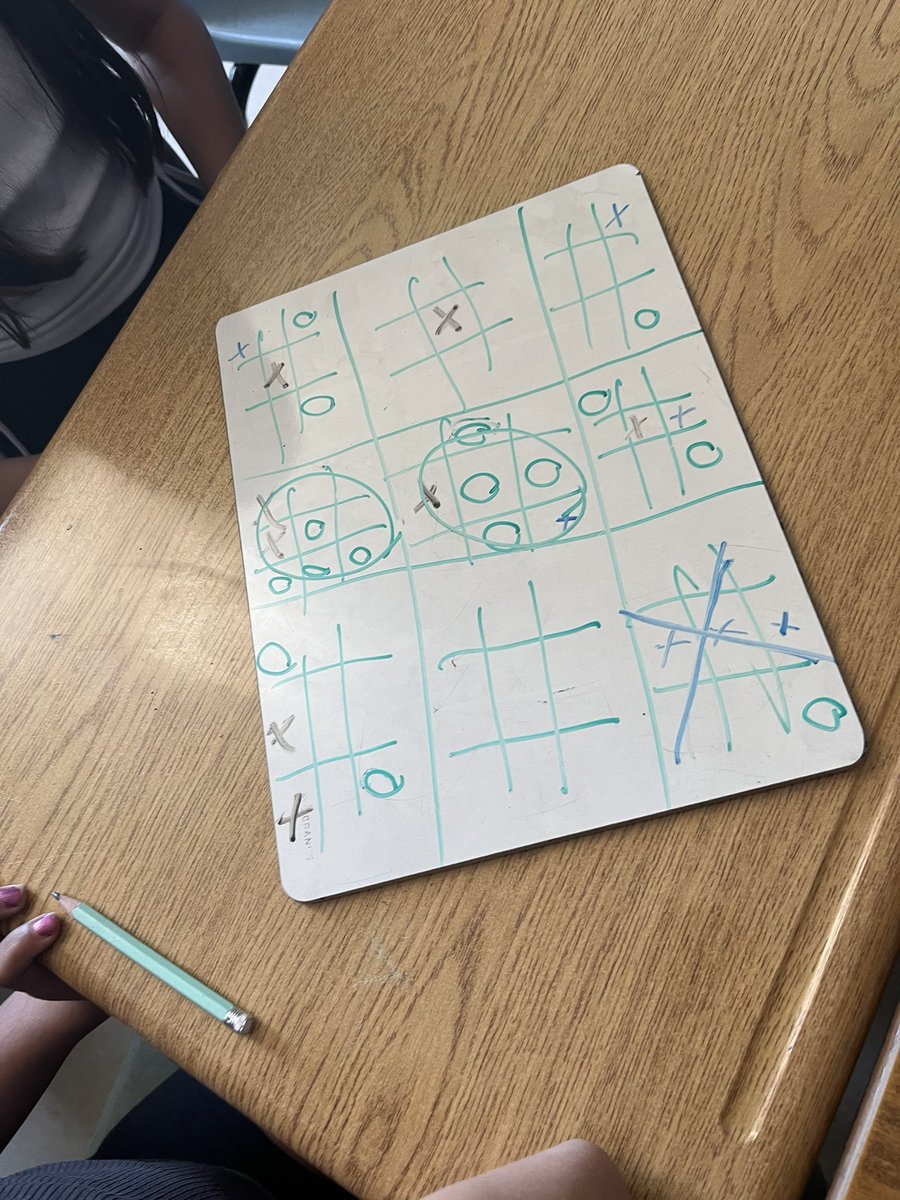 mrslupson's tweet photo. We LOVE playing Ultimate Tic Tac Toe! Thank you @Miss_C_Lake for sharing this game. @OLFMilton https://t.co/Zx4JjW0ddE