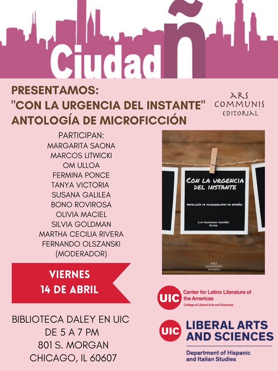 Center for Latinx Literature of the Americas @UIC tweet media
