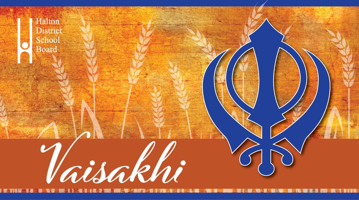 We wish all those celebrating Vaisakhi in our #HDSB community and beyond, peace, joy and hope.