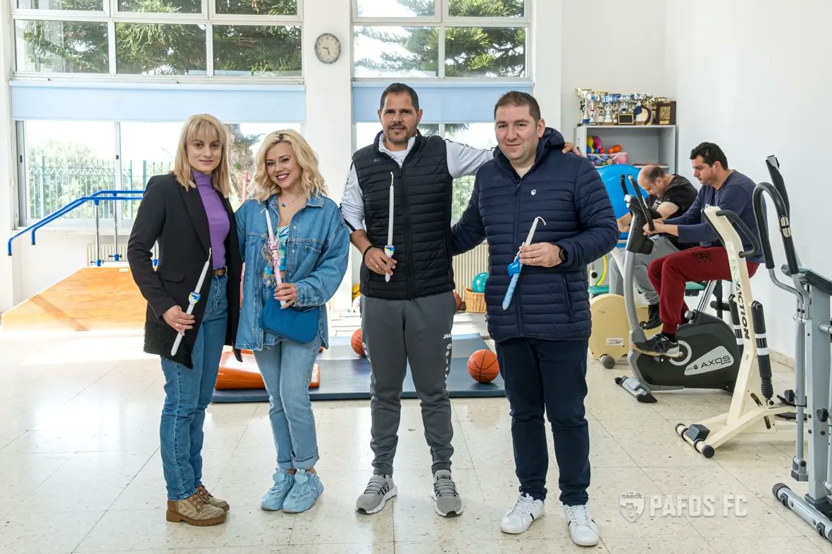 pafosfcofficial's tweet photo. Community Actions
..our Club, our Community!
Members of our team visited "Margarita Liasidou" institute for people with special needs and the institute for people with Autism, handing out to the members and the personnel Pafos FC Easter candles.
#pafosfc #CommunityActions https://t.co/9KvbovknU8