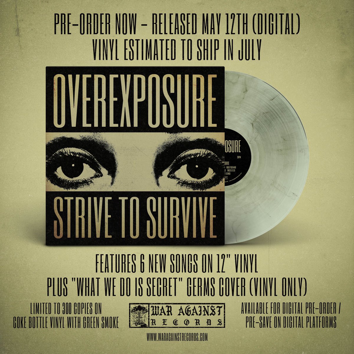 Pre-Order the new OVEREXPOSURE EP ‘Strive To Survive’
lnk.to/strivetosurvive