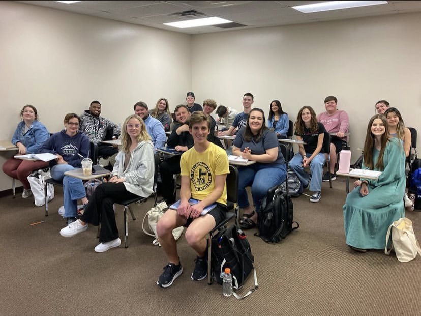 I so enjoyed sharing w/ this group of future music ministry leaders at <a href="/LeeU/">Lee University</a>! Thanks, <a href="/RandySheeks/">Randy Sheeks</a> for the opportunity to speak into your students’ lives. 
One of the greatest joys of doing ministry in Cleveland is staying connected to &amp; doing ministry w/ these students!