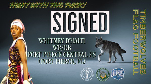 I am extremely honored and blessed to say…. 
I will further my Flag Football career and education at Florida Getaway College. 🐺💚 #Committed  #GoWolves 
@cobraflag  <a href="/FGC_FlagFB/">FGCFlagFB</a>