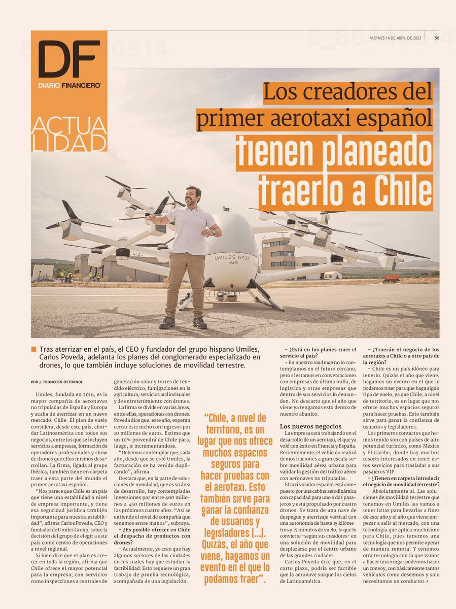 UMILES University Chile tweet media