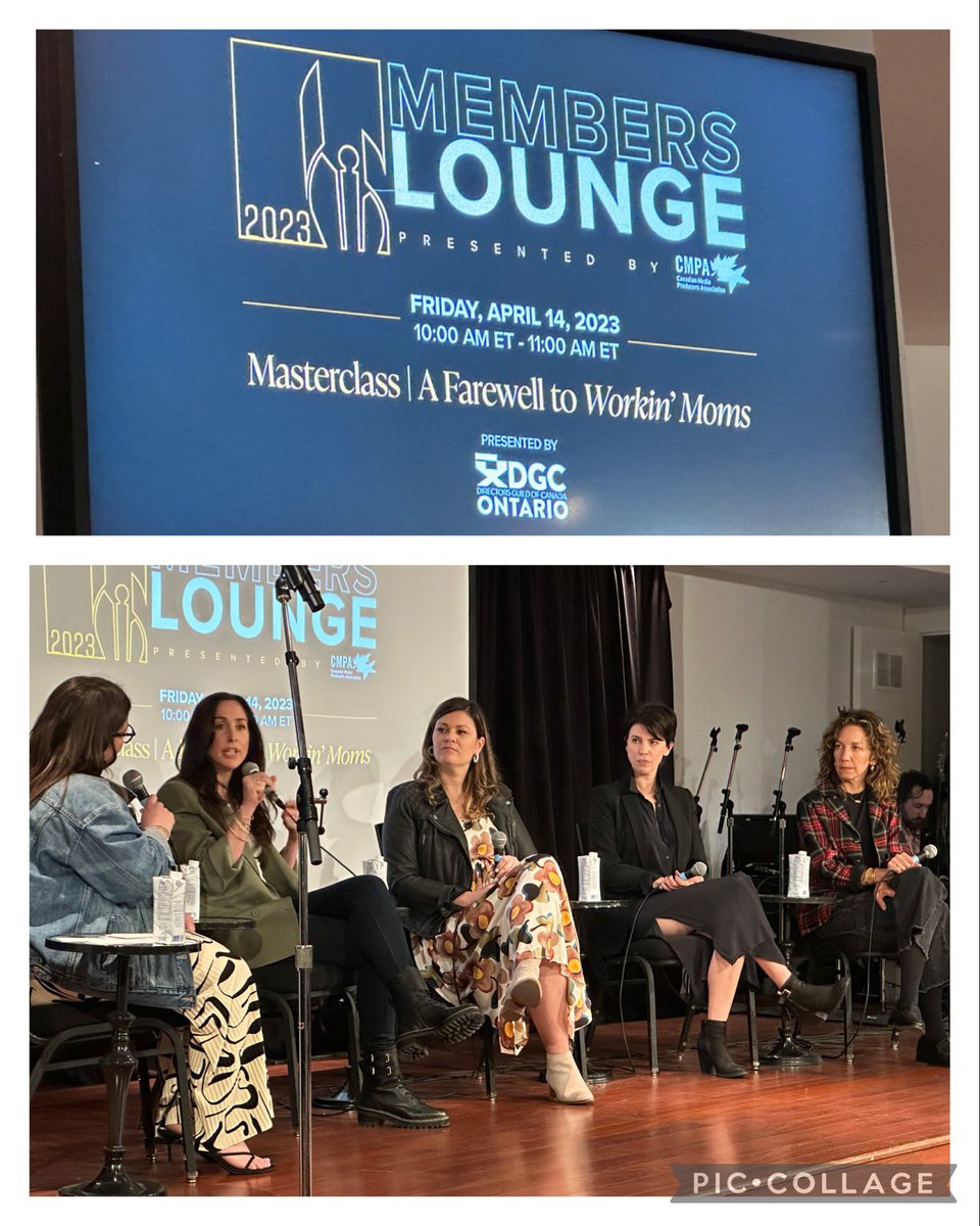 NABET700_BA's tweet photo. Great panel this morning; @WorkinMoms masterclass. Such an amazing show that #NABET700 technicians were so proud to be a part of for 7 incredible seasons!!!! #CDNTV #CDNscreenweek https://t.co/TwNeXinh85