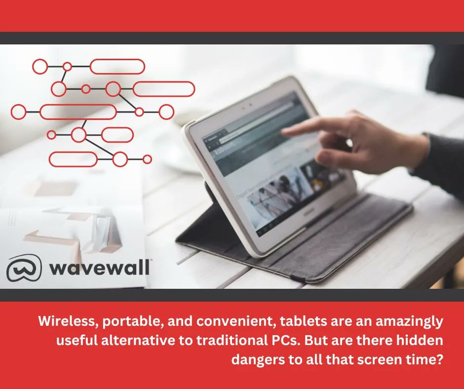 WaveWallCo's tweet photo. Wireless, portable, and convenient, tablets are an amazingly useful alternative to traditional PCs. But are there hidden dangers to all that screen time?
Find out more in this WaveWall deep dive!
https://t.co/SF0OraO47y
#WaveWall #Exclusive #EMF #Tablets https://t.co/EddYPDKovJ