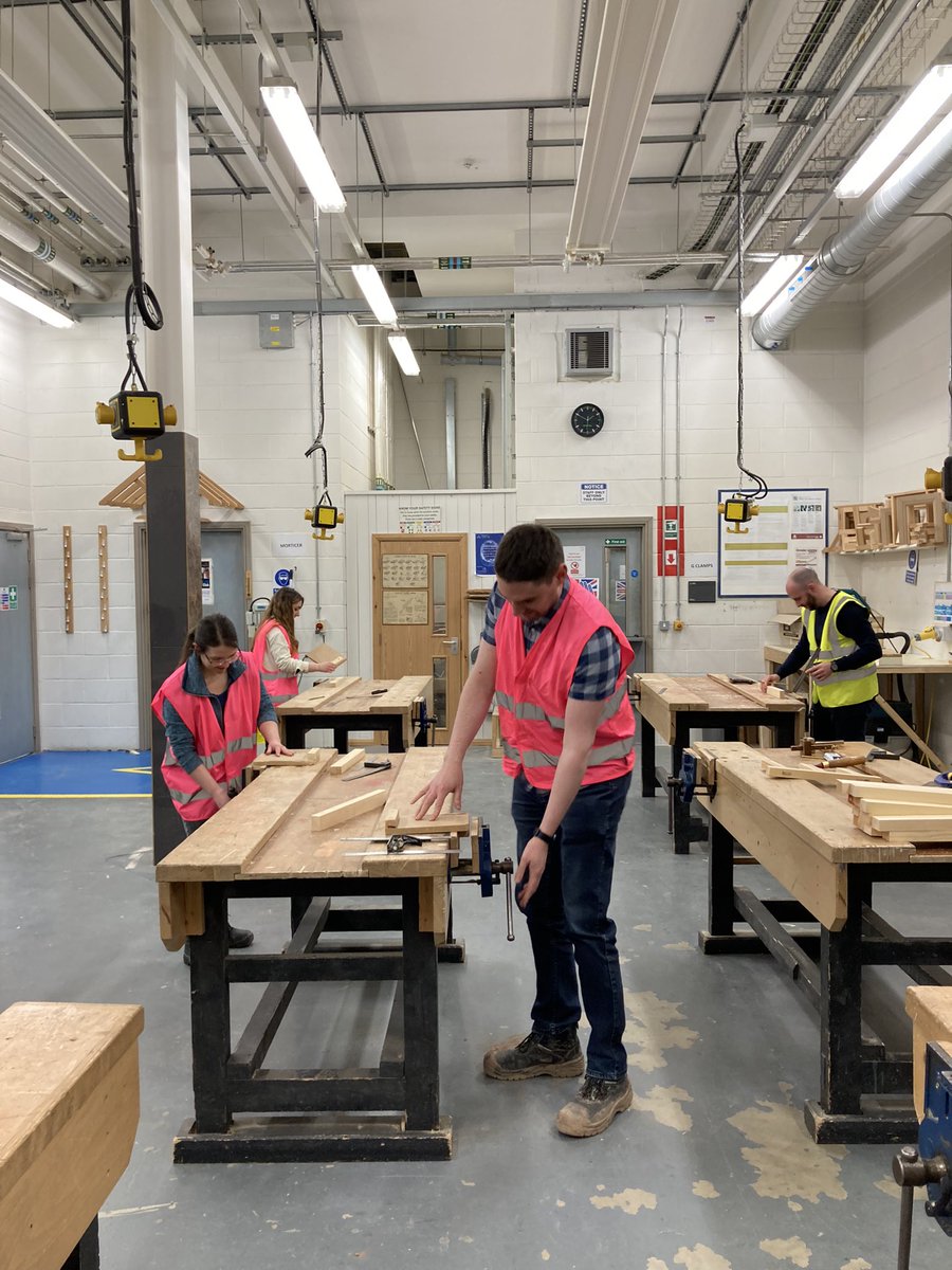 Another great CPD session <a href="/hartlepoolfe/">Hartlepool College</a> This time a few of our guys learning joinery skills! Thanks to Hartlepool College for hosting.