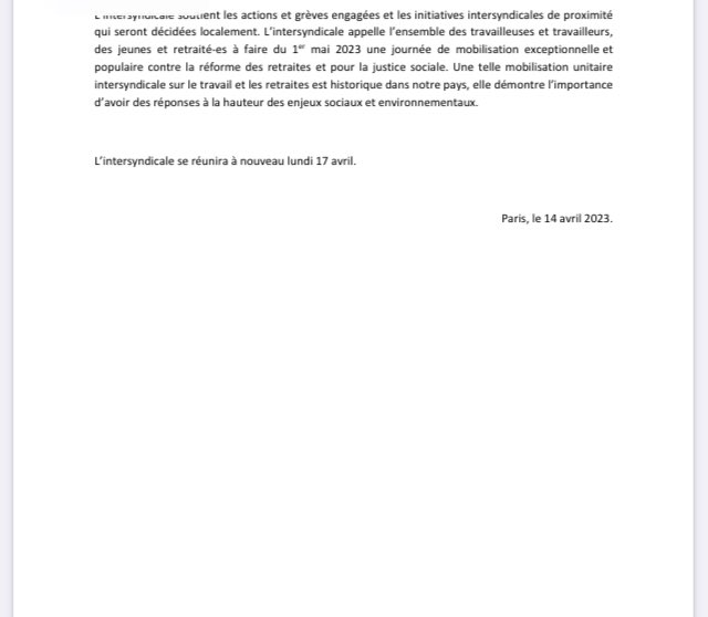Pour sortir de la crise sociale, la sagesse impose de ne pas promulguer la loi #64ansCestNon