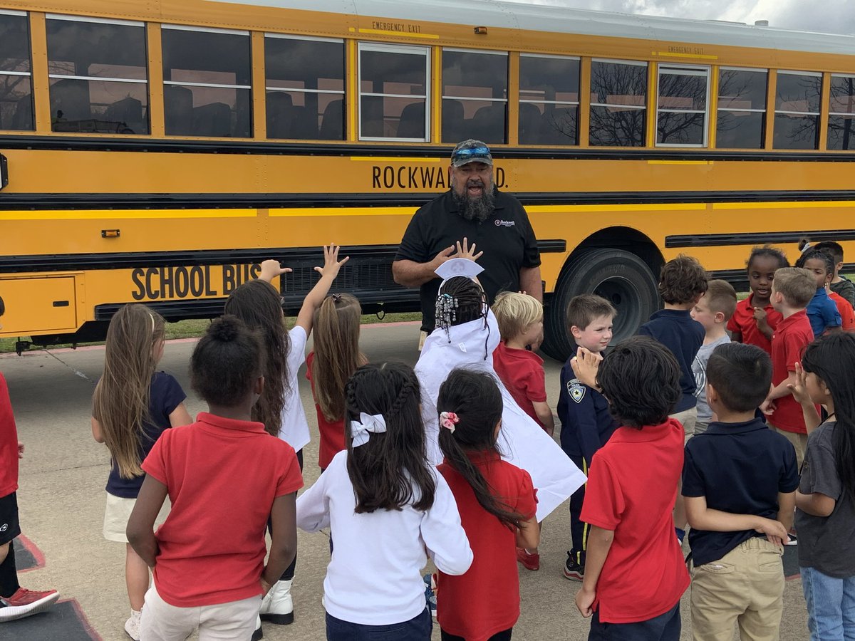 mrsbaag's tweet photo. Our PreK-2nd grade students enjoyed learning and looking at different vehicles for Career Day! We thank our parents and community partners for allowing this unique learning opportunity!! @Pearson_Ponies @gisdcounseling @MsAmandaKnight https://t.co/RyTJAdcvlH