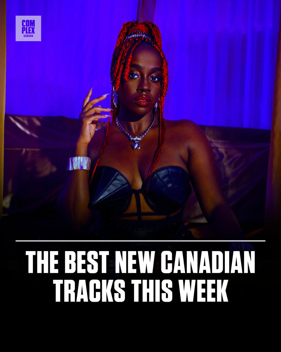 complexcanada's tweet photo. New Canadian music this week from: 
🍁Baka Not Nice
🍁Shay Lia
🍁YSN Fab
🍁Aiza, and more

Link: https://t.co/quR7HvVxi8 https://t.co/bqST2qTRsr