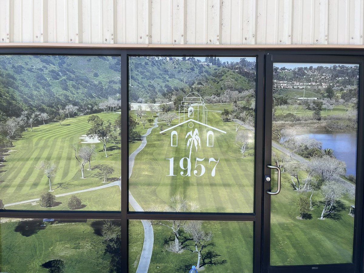 With the drier weather of late we were finally able to get some upgrades done to the outside of our shop. This last week we had some new signage installed on our maintenance building <a href="/AdmiralBakerGC/">Admiral Baker GC</a>
