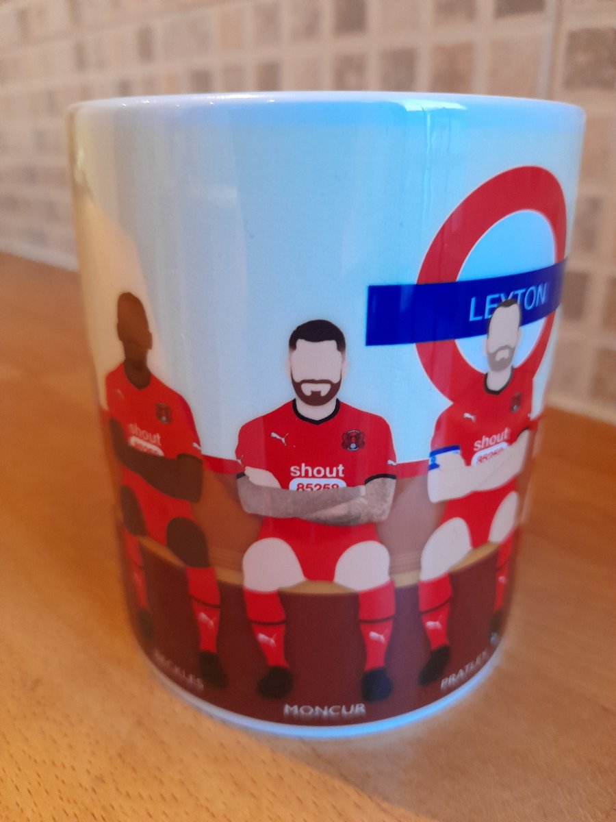 GIVEAWAY TIME!!! I'm giving away one of my Leyton Orient Class of 2022/23 mugs to one lucky winner ⚽ All you have to do is FOLLOW me and retweet this tweet 🎁 Winner announced on Tues evening! Good Luck!!! 🤞
#giveaway #LOFC #leytonorientfc #Leytonorient #leyton #onlyoneorient