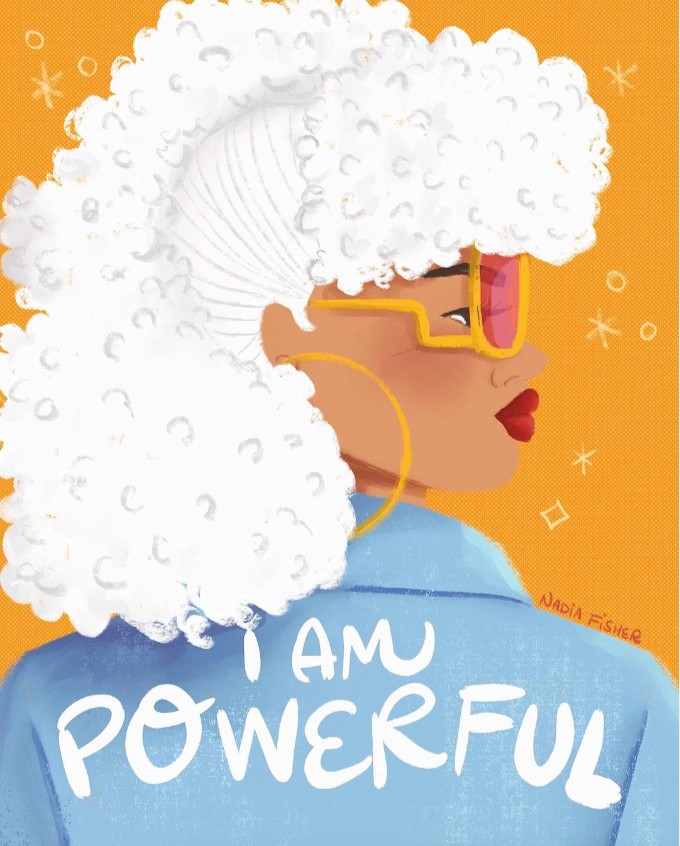 Artivist and Illustrator <a href="/ariadelsole/">Nadia Fisher</a> uses her art for change. She uses it to bring awareness to issues and empower people in ways only art can do so. Art empowered her to step into her power. 

We encourage you to step into your power too: shethepeople.org/shethepower #ShethePower