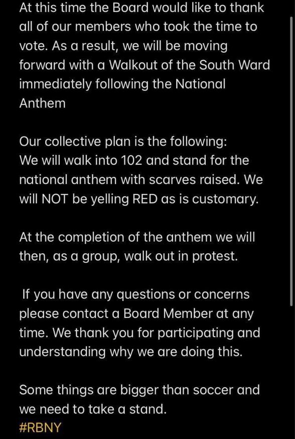 VikingArmy_SC's tweet photo. Our members have told us they want to take a stand, please read.

#RBNY https://t.co/yenR3aHguK
