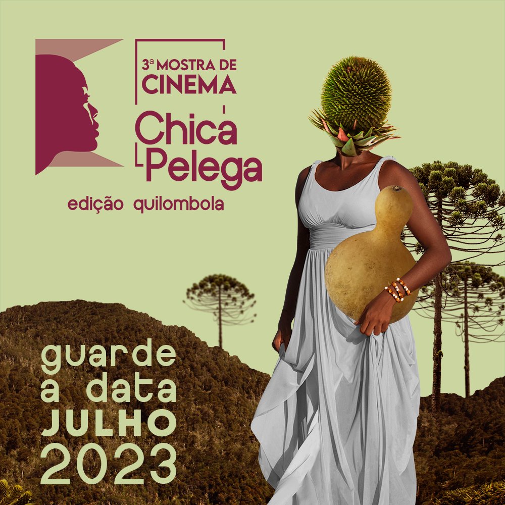 BrPupilo's tweet photo. Vai ter Mostra Chica!
A 3ª Mostra de Cinema Chica Pelega já está em produção e vai acontecer em julho deste ano. Percebeu que estamos de cara nova? Pois é! Isso porque esta edição será dedicada à cultura quilombola no Oeste catarinense, que historicamente precede o conflito (1/2) https://t.co/fizK3i3Wlw