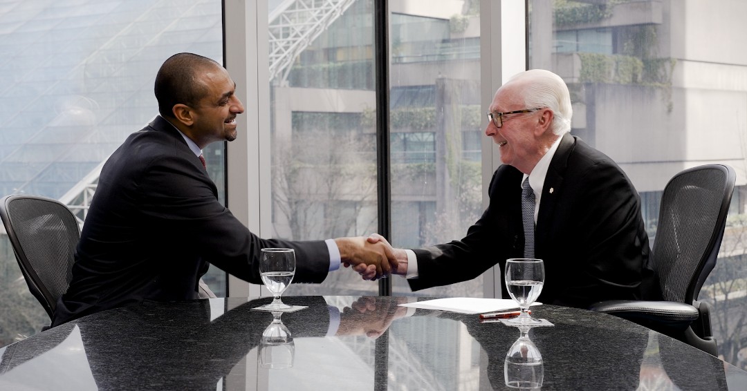 ConcertProp's tweet photo. Last week our Chair, President & CEO, David Podmore, OBC, sat down with BC’s Minister of Housing, the Honourable Ravi Kahlon, at the Vancouver Real Estate Forum to discuss his plan for tackling the affordable housing crisis in BC.
✅ Read more: https://t.co/QmZkYn7iUF
#VREF https://t.co/JlnoT1nNtV