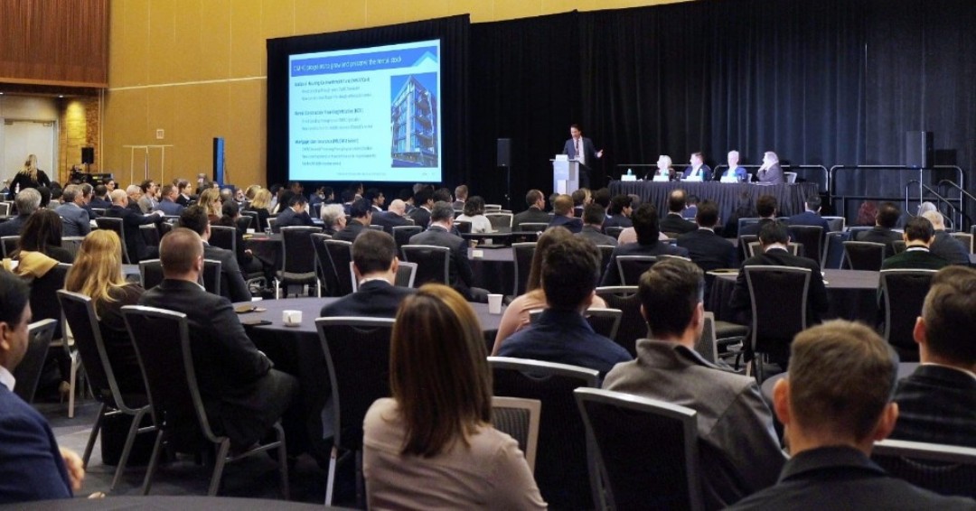 ConcertProp's tweet photo. Last week our Chair, President & CEO, David Podmore, OBC, sat down with BC’s Minister of Housing, the Honourable Ravi Kahlon, at the Vancouver Real Estate Forum to discuss his plan for tackling the affordable housing crisis in BC.
✅ Read more: https://t.co/QmZkYn7iUF
#VREF https://t.co/JlnoT1nNtV