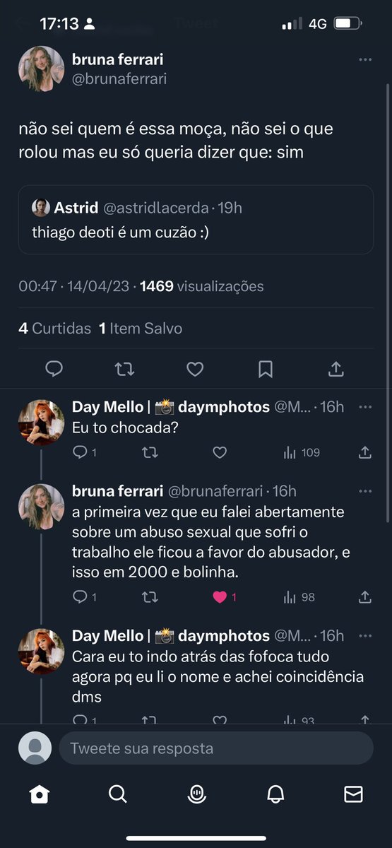 again_butterfly's tweet photo. pessoas que conheceram thiago deoti há mais tempo expõem que o comportamento rude dele não é novidade https://t.co/WJFnHt7IKz
