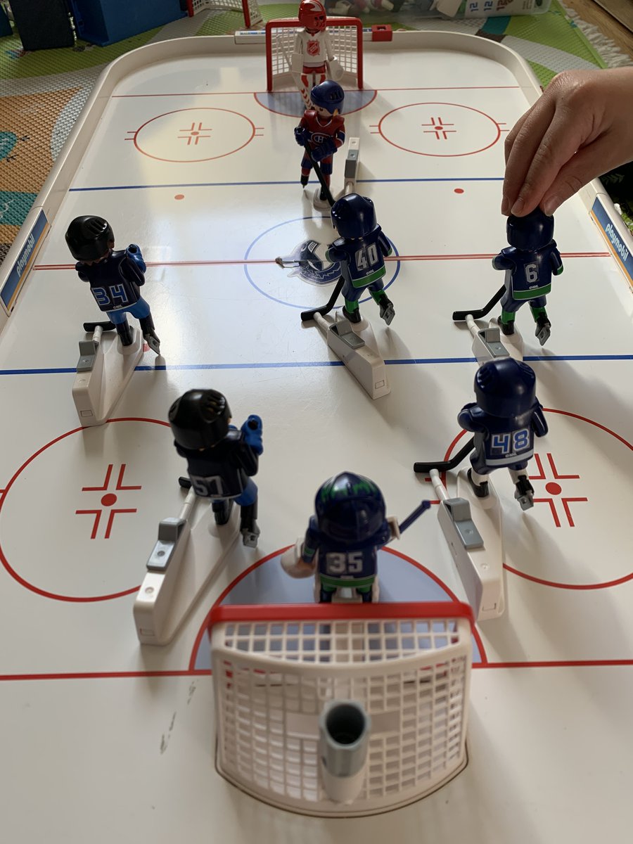 Welcome to the <a href="/Canucks/">Vancouver Canucks</a> Cole McWard! My 4 year old just added you to his <a href="/playmobil/">PLAYMOBIL</a> team.