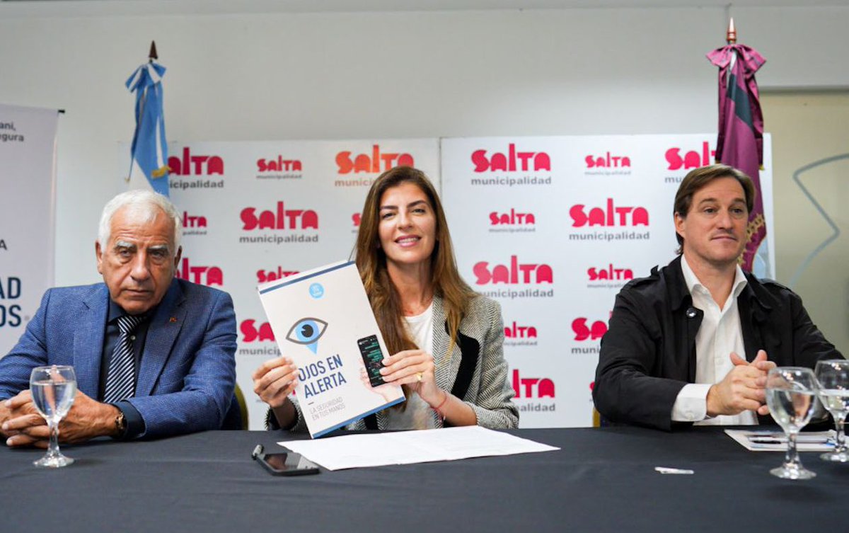 OJOS EN ALERTA SALTA 👁️ 

Pondremos en marcha Ojos en Alerta Salta, un sistema de participación ciudadana en materia de prevención. 

Trabajar en conjunto para mejorar entre todos la seguridad en Salta.