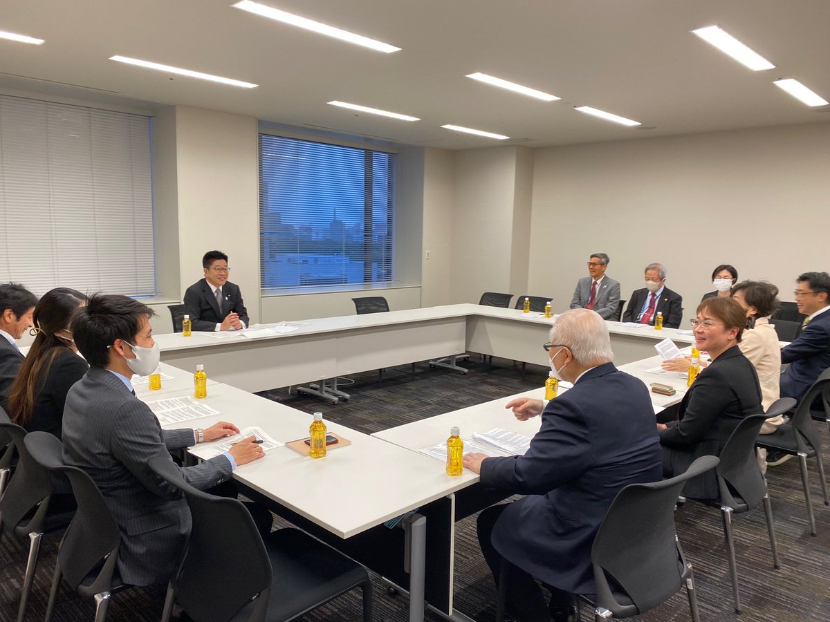 結核予防議連会長として尾身茂結核予防会会長らと加藤厚労大臣に毎年世界でコロナより多くの死亡者をもたらす結核に対する対策の強化を申し入れた！