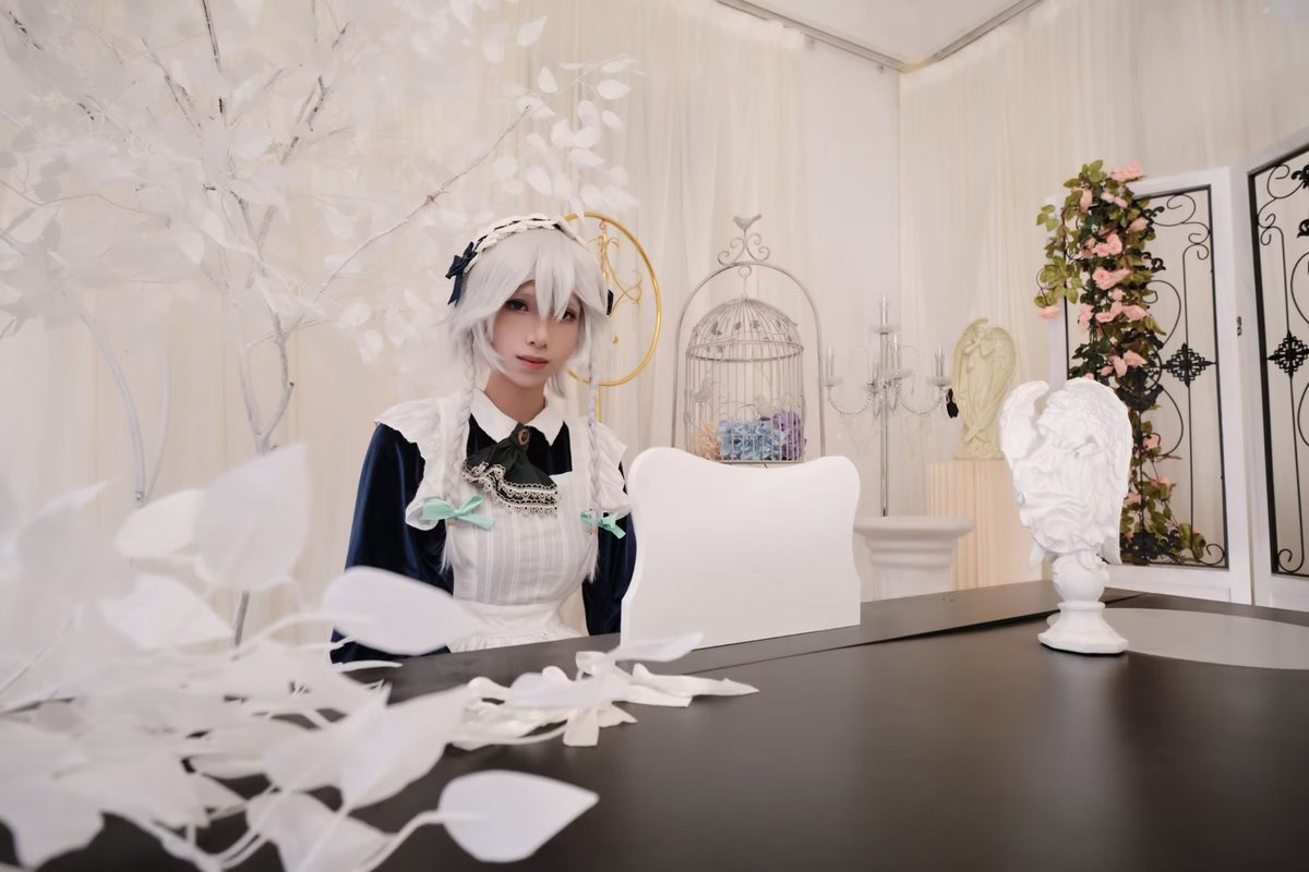 WindyRain2017's tweet photo. #東方Project 
#十六夜咲夜 
#コスプレ 
十六夜 咲夜
part 2 https://t.co/Hcblreqqmj