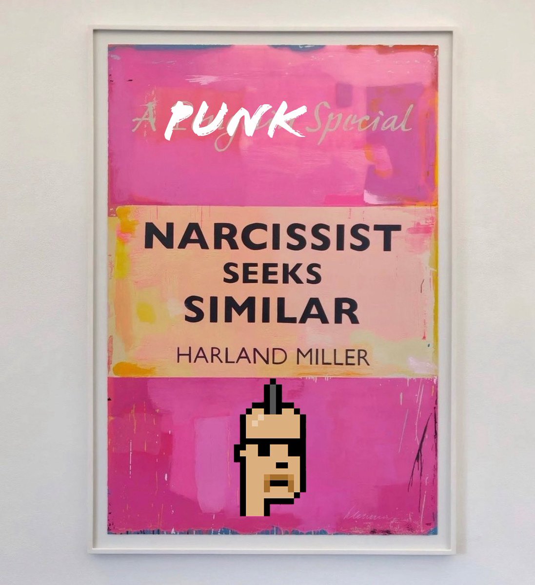 UPunk3591's tweet image. Tribute to Harland Miller .
#punkfollowPunk