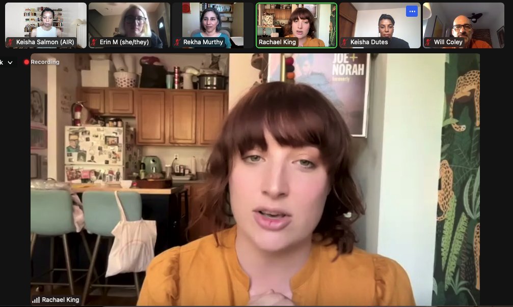 AIRmedia's tweet photo. “If we start to starve the big companies for talent, they will have to change some of these [bad] habits if you decide that you don't want to go work at a big company who's not had the best track record, they're gonna feel that.” -Rachael King (@rachaelgking)  @pod_ppl #AIRPanel https://t.co/9spmLj8mMS