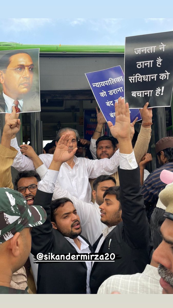 Azeem_CC's tweet photo. we will continue the struggle in the leadership of @MehmoodPracha sir 

#AmbedkarJayanti #ConstitutionofIndia https://t.co/a2ugCEHWO9