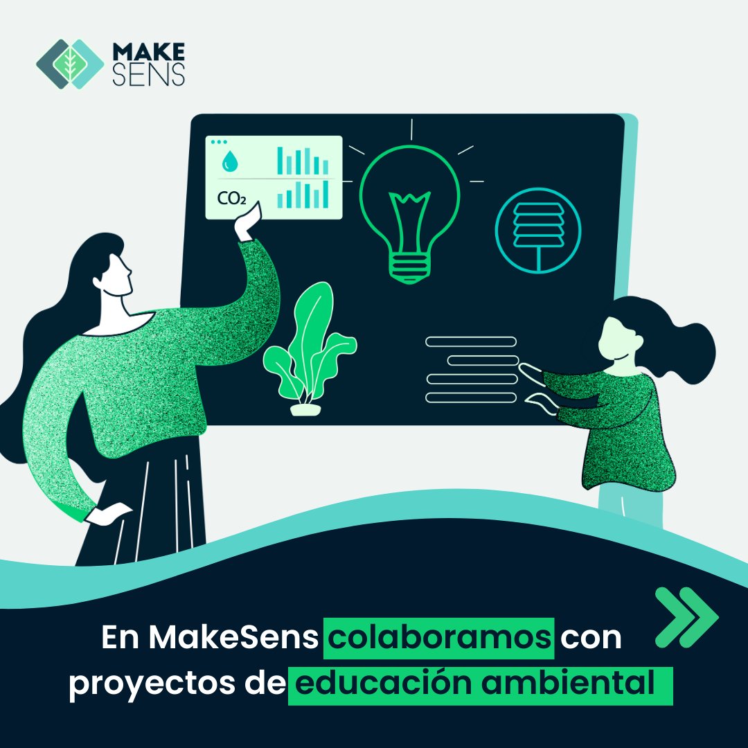 MakeSens_co's tweet photo. 👩‍🏫🌎 La educación ambiental es esencial para el futuro del planeta. En MakeSens, colaboramos con nuestra tecnología en proyectos educativos, para así empoderar a los estudiantes a tomar acción por el medio ambiente #CienciaCiudadana #AirQuality #CienciaAbierta #MonitoreoAmbiental https://t.co/jn8TTWAVkB