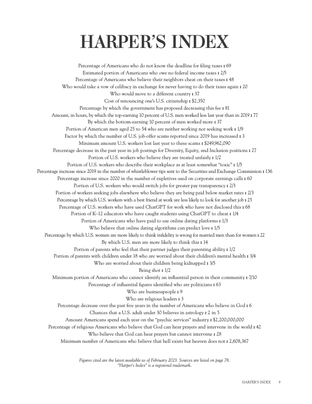 Harpers's tweet photo. Percentage of religious Americans who believe that God can hear prayers and intervene in the world : 42

Who believe that God can hear prayers but cannot intervene : 28

#HarpersIndex

https://t.co/BMOOCouYRx https://t.co/iut85LHrJA