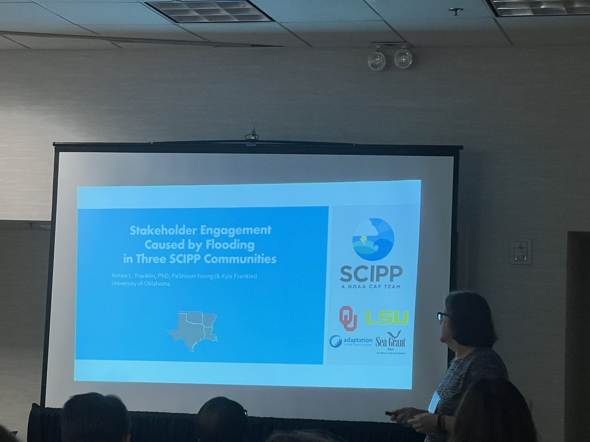 Want to know more about public discourse in hazard mitigation? Fascinating findings in “The Role of Motivations in Stakeholder Engagement Processes. The Role of Motivations in Stakeholder Engagement Processes” by Aimee Franklin.  #WSSA2023