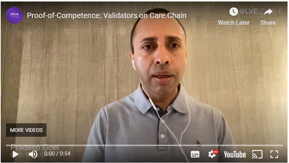 Pradeep explains why a Proof-of-Competence consensus mechanism is needed to host nodes and validate events on #CareChain for healthcare enterprises. youtube.com/watch?v=g-YqX1…

Find out more at: bit.ly/3MIw9uR

#web3 #L2 #healthcare #blockchain