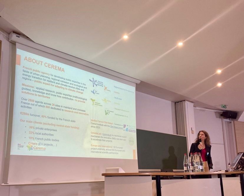 CarnotClimAdapt's tweet photo. 🧑🔬 Le #Cerema, institut #Carnot Clim'adapt, a participé aujourd'hui à l'ESSEC Research Day, organisé par l'ESSEC Knowledge.
Plus d'infos et des images de cette journée de conférences ici 👇
https://t.co/i6pNrCWixO
#Cerema #Carnot #Climadapt #recherche #innovation https://t.co/kudJHLnBfv