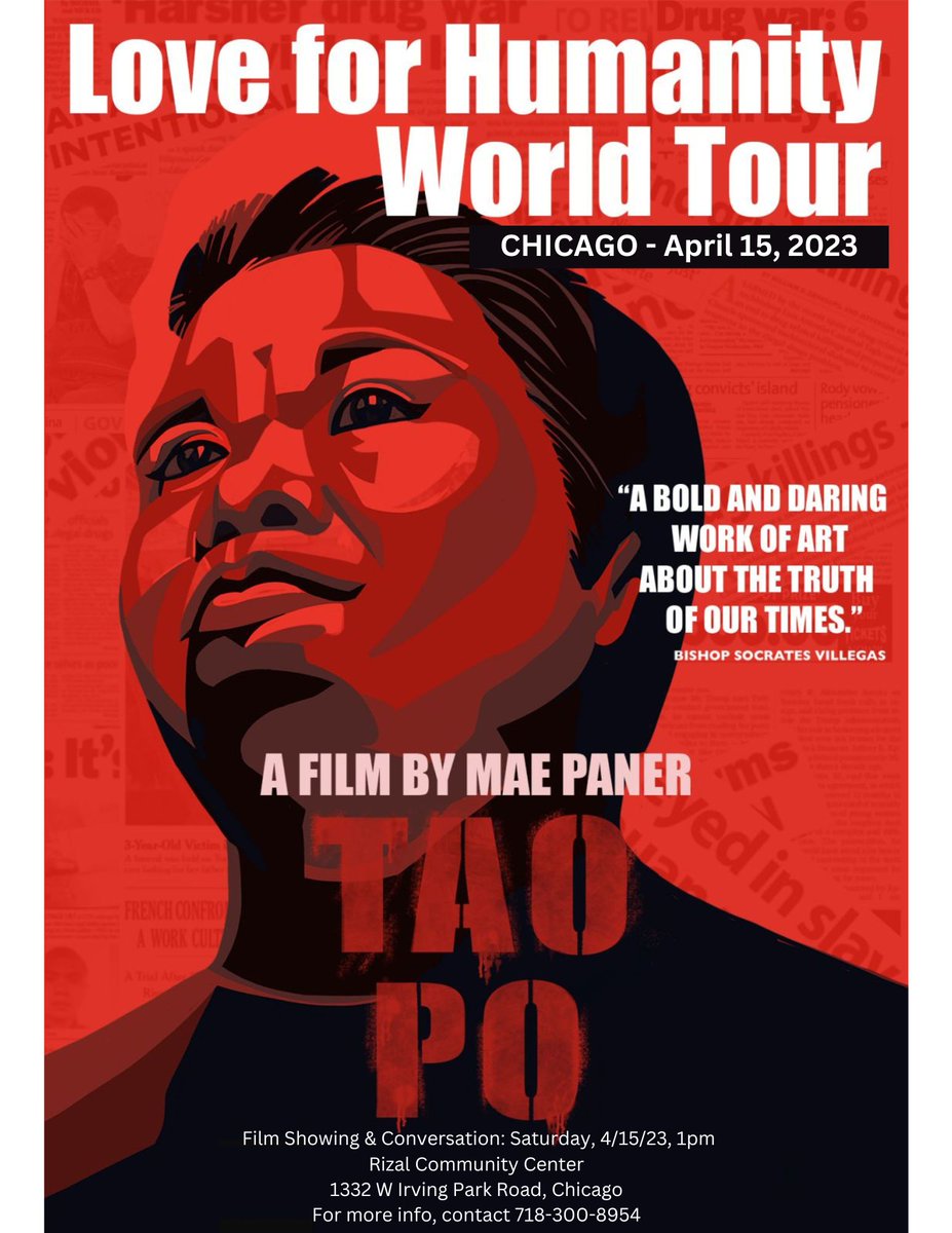 ginger_energy's tweet photo. Tao Po: A Film for Community Healing and Transformation 2023 U.S. Tour

https://t.co/iyNsEDuMc1?

April 14 - April 18: Midwest (Chicago)
April 19 – April 25: East Coast (New York) https://t.co/R7vM7cK19H