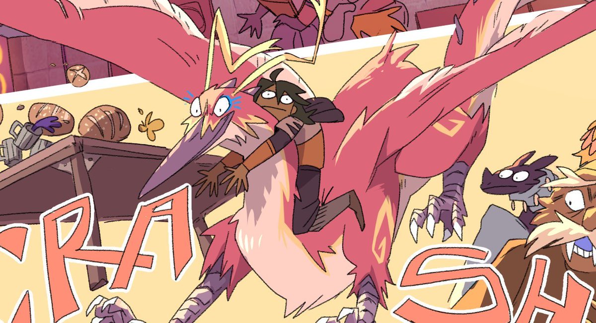 monstermonger's tweet photo. Ahhh so hard to choose!! I have so much fun with faces in my comic, especially silly ones :D
Kai and Kalla on the road to becoming bffs 4lyfe :) gotta have all those trust-building exercises, mhmm?
#Favefaces https://t.co/Ui4LoltFKa